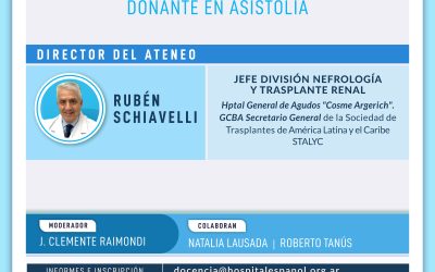 Ateneo de Devolución: «Donante en Asistolia»