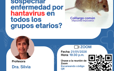 Distrito VIII: Se realizará la charla “¿Cuándo debemos sospechar enfermedad por hantavirus en todos los grupos etarios?”
