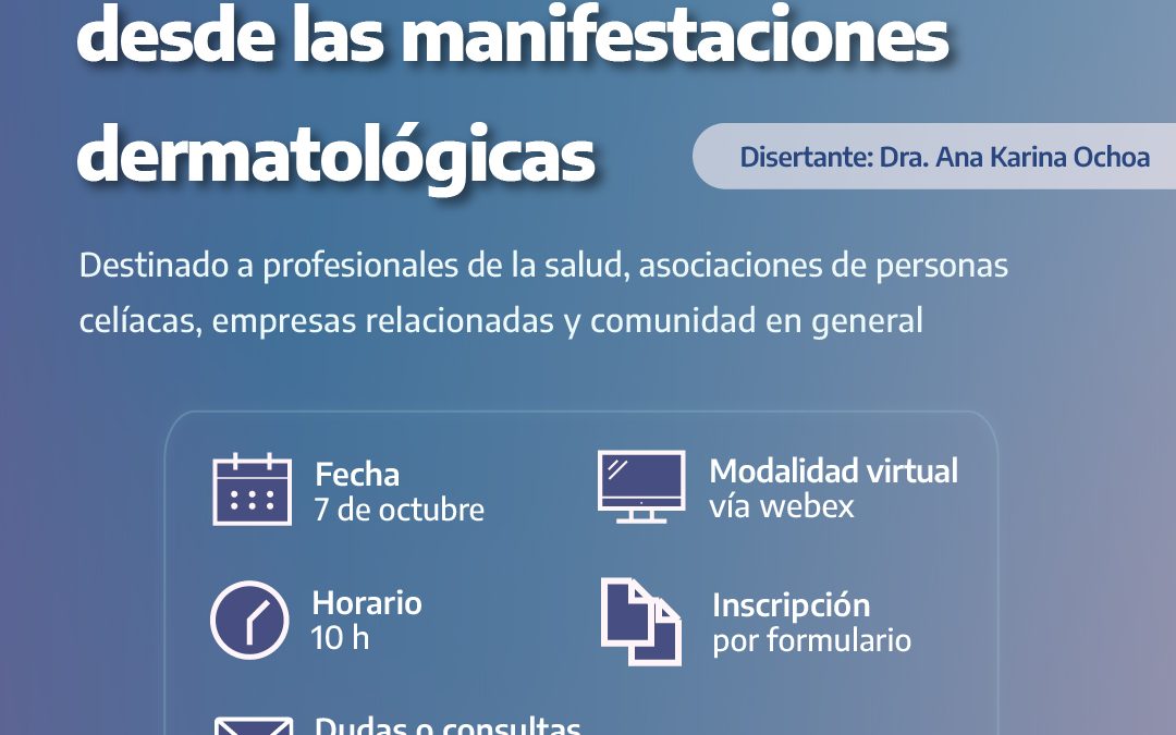 Se realizará el 1° Ateneo de la Red Provincial de Celiaquía