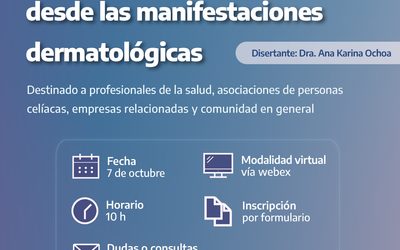 Se realizará el 1° Ateneo de la Red Provincial de Celiaquía